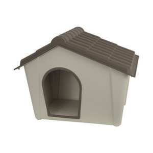 Cuccia Cani Resina 79x59,2x60,8h Tort/Beige - Product Image 1