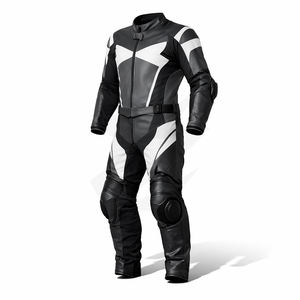 Traje de Motocicleta de Cuero Premium con Protección Completa para Pilotos de Pista y Calle |   Ajuste Cómodo - Product Image 2