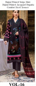 La plus récente marque pakistanaise Shalwar Kameez Design femmes concepteur coton/pelouse costumes grande taille imprimé coton/pelouse costumes - Product Image 3