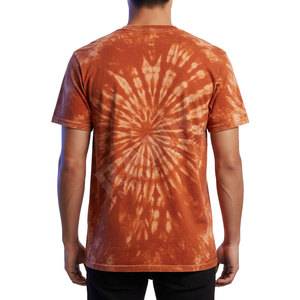 เสื้อยืดผู้ชายแบบฟอกสีราคาส่ง บริการ OEM เสื้อยืดผู้ชายแบบฟอกสี MOQ ต่ำ เสื้อยืดผู้ชายแบบฟอกสีขายดี - Product Image 2