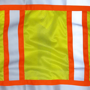 Chaleco de Seguridad Reflectante de Alta Visibilidad, Transpirable, para Trabajo de Construcción, Ropa de Trabajo, Estilo Deportivo, para Otoño - Product Image 5