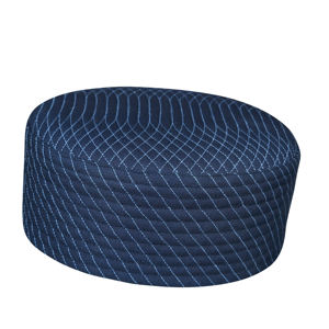 ASMAR KUFI Casquette en polyester confortable et respirante de conception islamique, cousue à la main, pour les accessoires vestimentaires d'automne, de printemps et d'été - Product Image 3