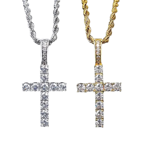 CAOSHI Trendy Stainless Steel Box <b>Chain</b> Necklace Gold & Silver Plated with Cubic Zirconia Rhodium Plated Perfect Gift - Product Image 1