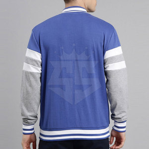 Fall Winter Sporty <b>Men</b> <b>Baseball</b> <b>Jacket</b> Quick Dry Stand Collar Front Logo Custom Made High Quality - Product Image 5