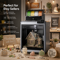 Version Globale Imprimante 3D Creality K2 Plus Combo pour la Personnalisation de Cadeaux, Produits Personnalisés et Production pour Petites Entreprises