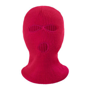Cubierta de cara completa de punto Polaina de cuello de esquí Punto cálido Pasamontañas de invierno Máscara de esquí de 3 agujeros para hombres Mujeres Adultos Deportes al aire libre - Product Image 6