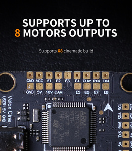 Controlador de vuelo 4 en 1 ESC Stack FPV Dron de carreras VELOX <span class=keywords><strong>CINE</strong></span> F7 H743, 2 unidades - Product Image 5