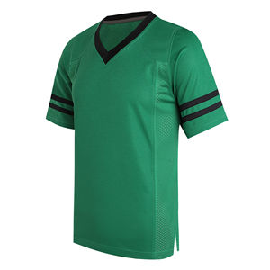 Camisetas de fútbol transpirables profesionales con logotipo bordado personalizado de alta calidad, camiseta de fútbol americano por sublimación - Product Image 1