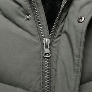 Men's Jacket Super Warm Thick Winter Parkas Long Coats Hood <b>Leisure</b> Plus Size Thermal Windproof Insulated Fashionable Outerwear - Product Image 4