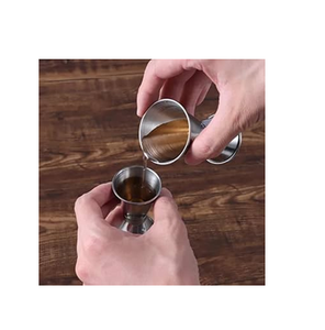 Copa medidora Jigger de vino de cóctel de acero inoxidable, vaso de chupito líquido de hasta 75ml al mejor precio - Product Image 2