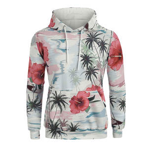 Sudaderas con capucha de sublimación de diseño único más vendidas en precio al por mayor Sudaderas con capucha de sublimación de ropa de calle de alta calidad - Product Image 4