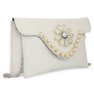 Bolso de mano elegante para mujer (K-2082) - Blanco - Product Image 1