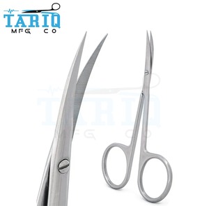 Ciseaux à ongles de haute qualité lame incurvée classique 4 pouces ciseaux à cuticules prix de gros sur mesure - Product Image 1