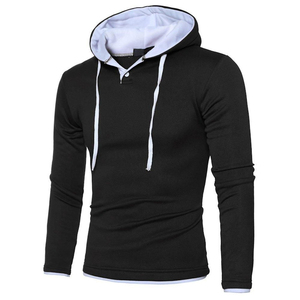 Sudadera con capucha de gran tamaño para hombre personalizada de alta calidad Vintage nuevo diseño bordado impresión Sudadera con capucha en blanco al por mayor - Product Image 1