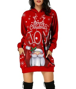 2025 sweats à capuche Premium pour femme personnalisé Sublimation imprimé sweats à capuche à épaules tombantes décontracté respirant 100% coton pull - Product Image 4