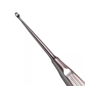 Cureta de hueso de acero Volkmann con mango hueco Fuente de alimentación manual Característica reutilizable - Product Image 4