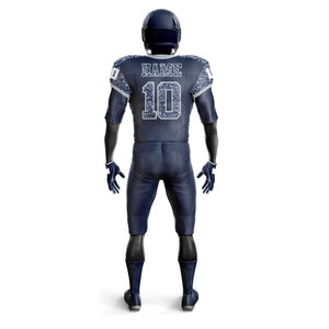 Uniforme de football américain, tissu résistant aux chocs, épaules rembourrées supplémentaires, ajustement fiable, idéal pour l'Amérique du Nord - Product Image 3