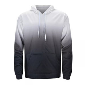 Sudadera con capucha degradada personalizada para hombre, sudadera de lujo de alta calidad para adultos, precio de fábrica para invierno - Product Image 4