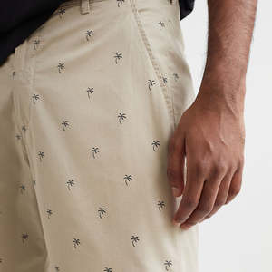 Pantalones cortos de lana o felpa de algodón para hombre, sudaderas/pantalones cortos de lana de algodón 100%, pantalones cortos de Fitness personalizados para hombre - Product Image 4