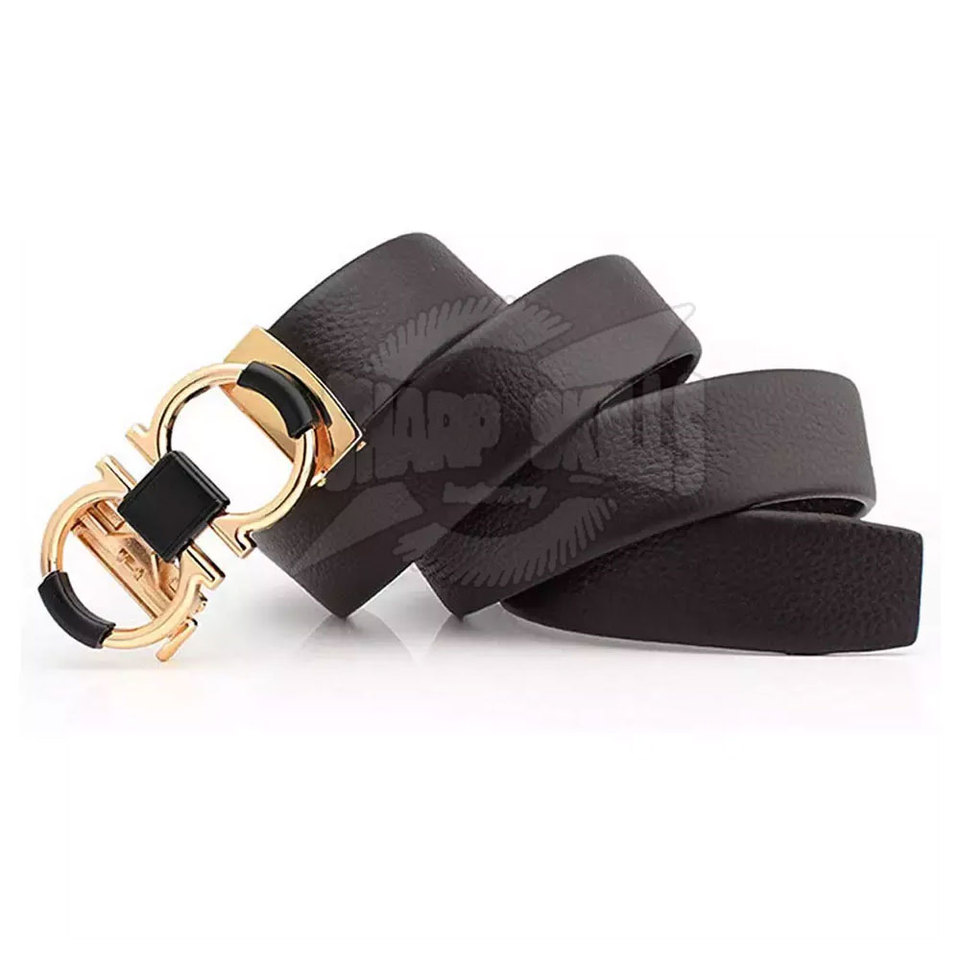 Wholesale New Style Men's Designer Casual Leather Belts High Quality Best Material With Steel Buckle For Jeans Custom Length