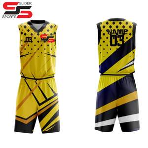 Basketball Uniform Sets Anti-bacterial Men's Breathable Quick Dry Basketball Jersey and Shorts Sets Adults Basketball Uniforms - Product Image 3