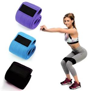 Banda de Resistencia de Tela con Logotipo Personalizado al por Mayor, Círculo de Cadera para Ejercicio, Gimnasio, Yoga, Banda de Fitness, OEM, ODM - Product Image 5