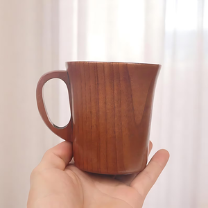 Mug en bois gravé avec poignée, style classique, passe au lave-vaisselle, pour les festivals de la Renaissance - Product Image 6