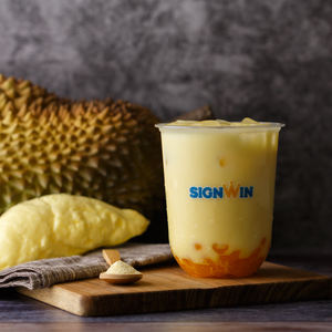 SIGNWIN-2 en 1 emballage pratique de sac de poudre aromatisée Durian pour produits alimentaires et de boissons pour adultes - Product Image 3