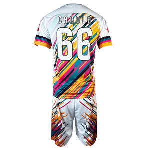 เสื้อฟุตบอลคุณภาพสูงแบบยูนิเซ็กซ์ ผลิตจากโพลีเอสเตอร์ 100% พร้อมลายพิมพ์แบบซับลิเมชั่นเต็มตัว ขายส่งเสื้อสโมสรฟุตบอลสำหรับใส่เล่นฟุตบอล - Product Image 3