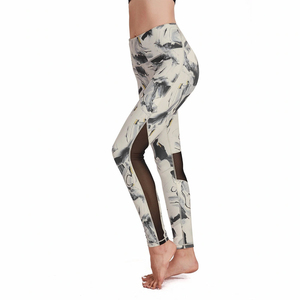 Seamless Sublimation <b>Leggings</b> For <b>Ladies</b> Wholesale Custom Made Women's Compression <b>Leggings</b> Elastic Waist Yoga <b>Leggings</b> - Product Image 2