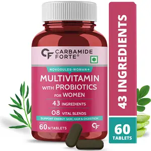 Compresse multivitaminiche \ integratori multivitaminici per le donne con probiotici e minerali per l'immunità quotidiana e l'aumento energetico