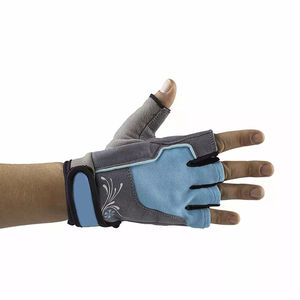 Gants de cyclisme de course haute qualité à doigts courts, en tissu maille souple, respirants et absorbant les chocs pour la gym et l'extérieur - Product Image 3