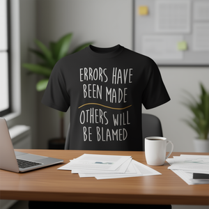 Otros serán culpables de nuestros errores - Camiseta Irresponsable - Producto Promocional - Product Image 3