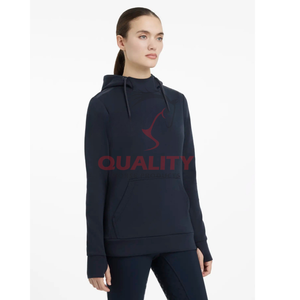 Sudaderas con capucha de equitación para mujer de primera calidad, ropa ecuestre elegante, transpirable, a prueba de viento, precio bajo, sudadera de entrenamiento cómoda, duradera - Product Image 4