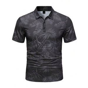 2025 estilo informal para hombre para Polo secado rápido transpirable Material suave nuevo estilo ropa de sublimación - Product Image 1
