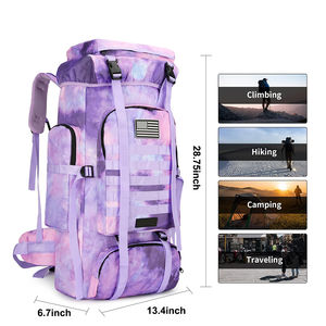 Sac à dos unisexe pour homme, personnalisé avec logo, de haute qualité, antivol, multifonctionnel, noir, imprimé camouflage sublimé, avec doublure en polyester - Product Image 4