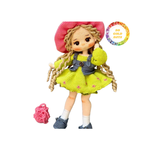 ตุ๊กตาถักไหมพรมทำมือมีหลายสไตล์ให้เลือกเหมาะสำหรับงานวันเกิดของตกแต่งห้องงานแต่งงานและของสะสม - Product Image 4