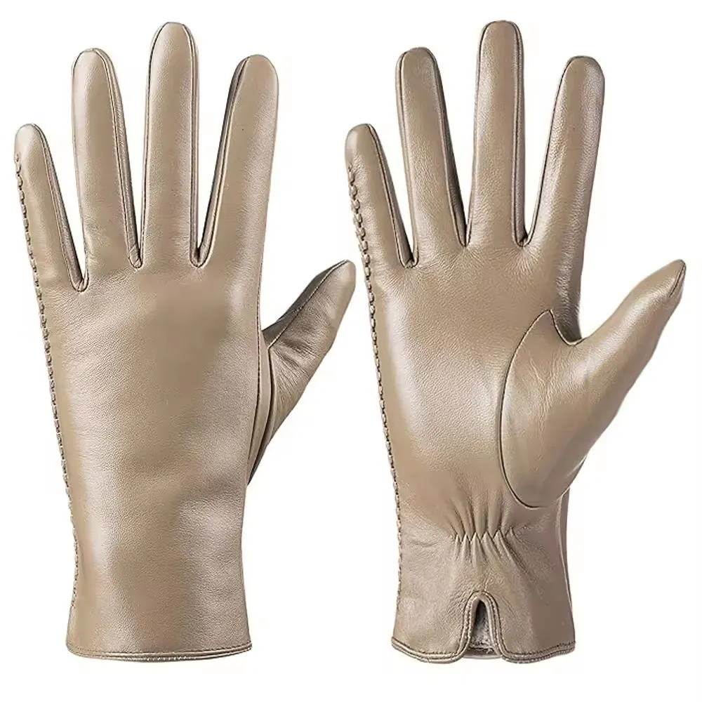 Özelleştirilmiş en kaliteli fabrika yapımı kış eldiven düşük fiyat toptan tasarım Pakistan gelen Unisex kış deri eldiven