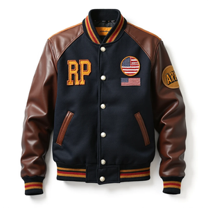 Chaqueta Bomber de Camuflaje con Revestimiento Premium, Exterior de Poliéster/Algodón, Costuras Duraderas y Ajuste Cómodo para Hombre - Product Image 3