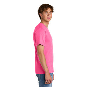 เสื้อยืดผู้ชายคุณภาพสูงผ้าฝ้ายขายส่ง |   เสื้อยืดลำลองระบายอากาศได้ดี |   โลโก้แบบกำหนดเอง |   มีทุกขนาดและทุกสีให้เลือก - Product Image 4