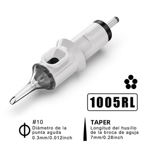 20 PCS 0042B (1209RS) aghi per tatuaggio di qualità Premium per uso professionale