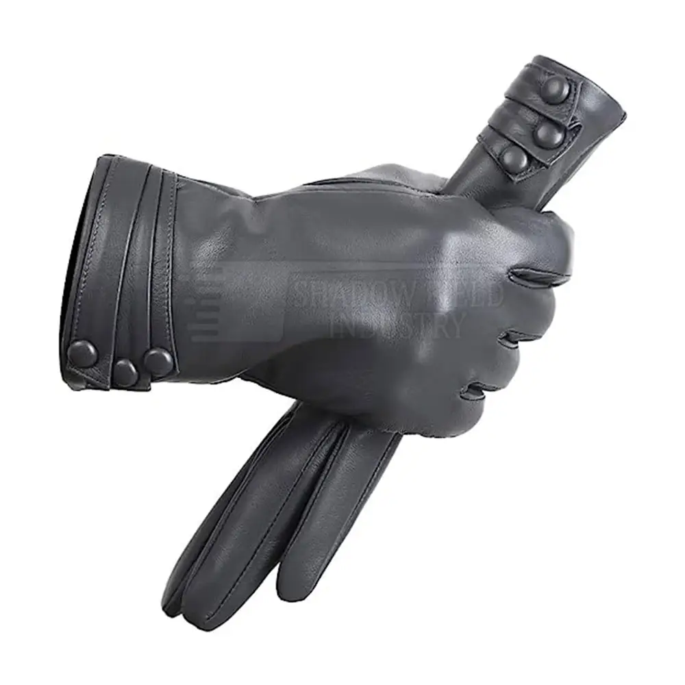 Prix usine fait avec des gants de mode en cuir résistant au feu Anti Slash sécurité gants de mode en cuir souple mode