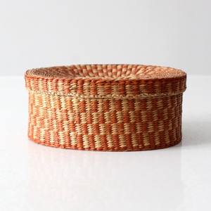 Boîtes ovales en herbe de mer faites à la main, décoration de rangement pour la maison, boîte en paille d'herbe de mer de haute qualité, prix bas - Product Image 5