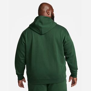 เสื้อฮู้ดซิปผ้าฟลีซคอตตอนคุณภาพสูง 100% ปักโลโก้ตามสั่ง พิมพ์ลาย เสื้อฮู้ดเปล่าสำหรับฤดูหนาว เสื้อสเวตเชิ้ตสำหรับผู้ชาย - Product Image 4