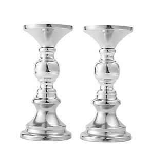 Portavelas de Metal de forma redonda muy exigente para decoración de mesa de Navidad, candelabro de latón Premium recién llegado - Product Image 3