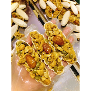 คุ้กกี้เรือผสมถั่วกรุบกรอบและเนยเหมาะสำหรับงานแต่งงานของว่างในสำนักงานและขนมหวานประจำวัน - Product Image 6