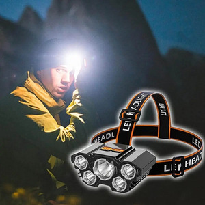 Ceza Rechargeable USB Tactical <b>LED</b> Miner's <b>Flashlight</b> - Assorted Colors - Product Image 5