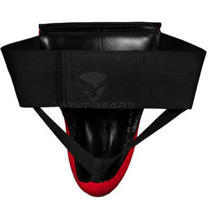 Protector Inguinal de Cuero de Alta Calidad Personalizado 2025, DWELT GEARS, Se Acepta OEM, Venta Directa de Fábrica, Profesional, Ajustable, para Boxeo - Product Image 1