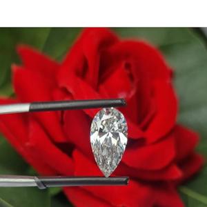 IGI certifié 3.07 ct blanc poire coupe laboratoire diamant cultivé excellente coupe GIA certificat VVS clarté pour la fabrication de bijoux - Product Image 3