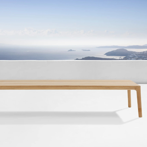 Muebles de mesa de comedor rectangulares para el comedor del hogar o el restaurante al aire libre hechos de madera de teca fuerte y duradera - Product Image 1